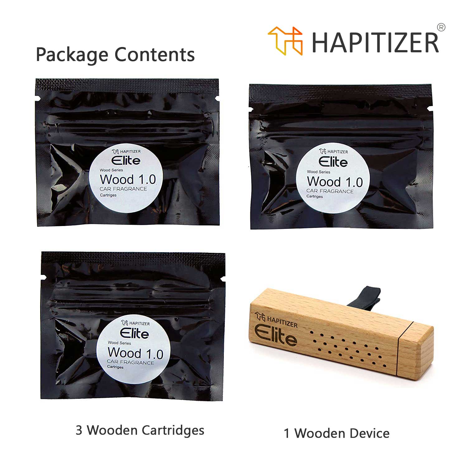 EPITIZER Car Air freshener Wooden