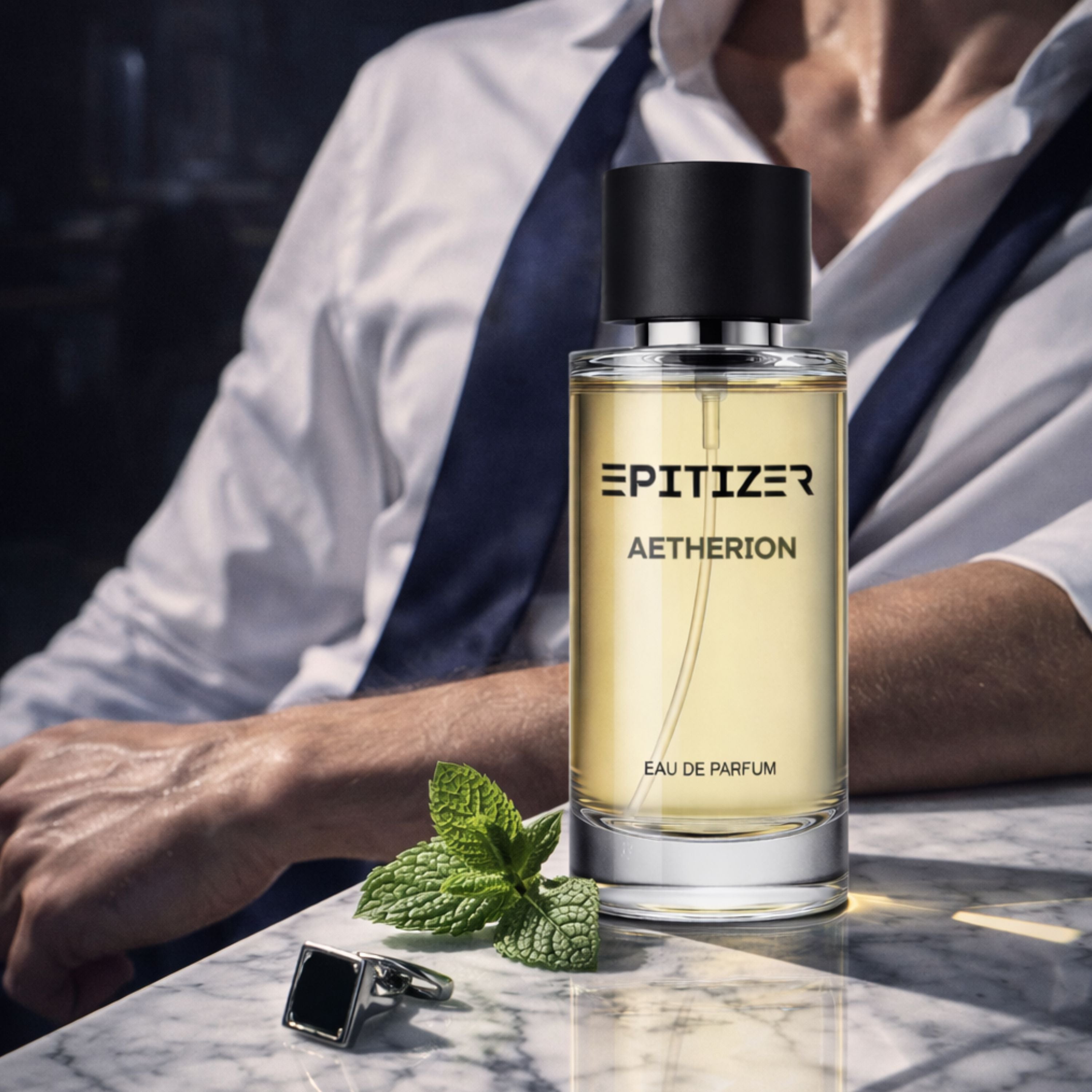 Aetherion Eau De Parfum 50 ml | Unisex Business Perfume | Confident Fresh Aromatic Fragrance for Work & Formal Wear