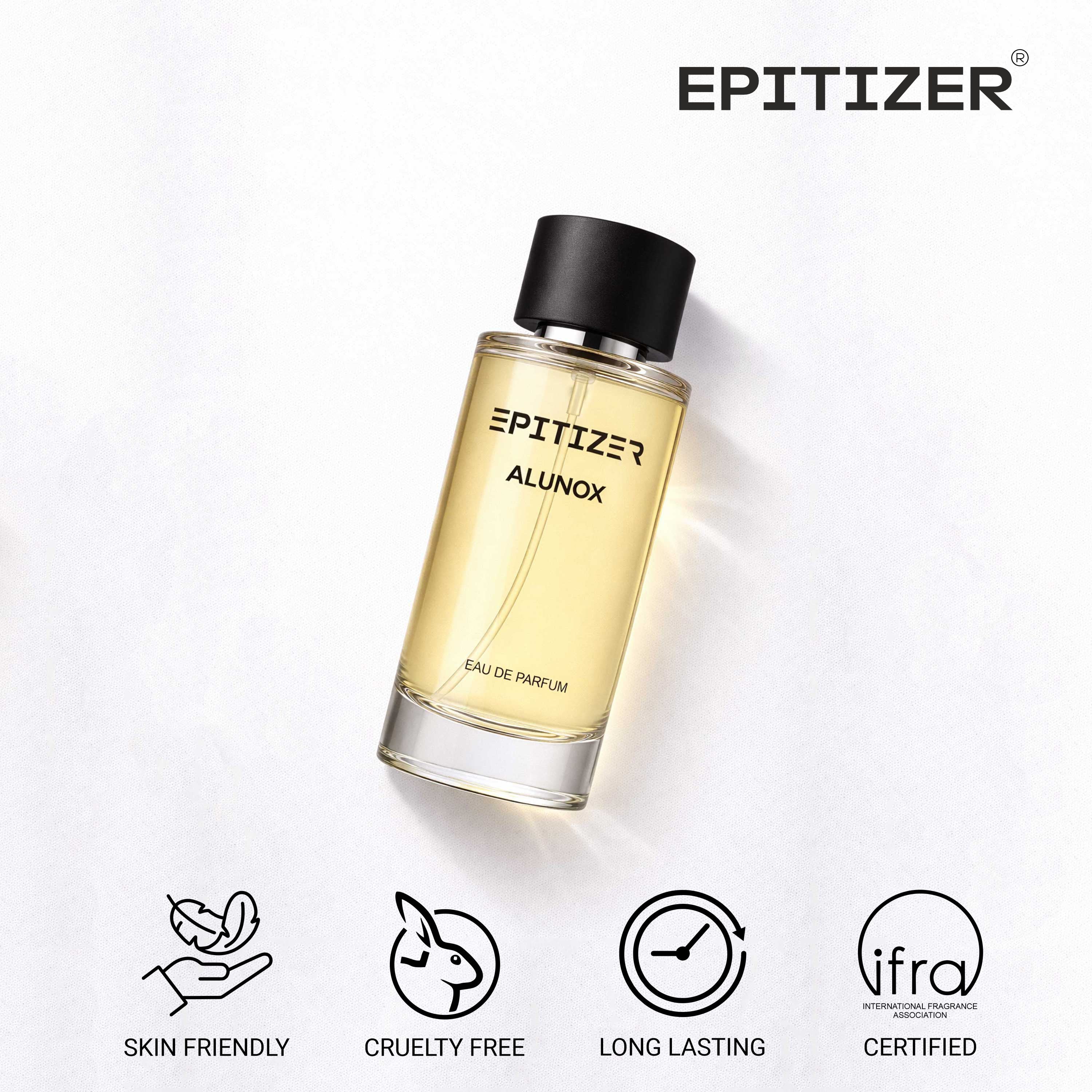 Alunox Eau De Parfum 50 ml | Men’s Party Perfume | Bold Woody Spicy Fragrance with Oud, Tobacco & Amber Notes