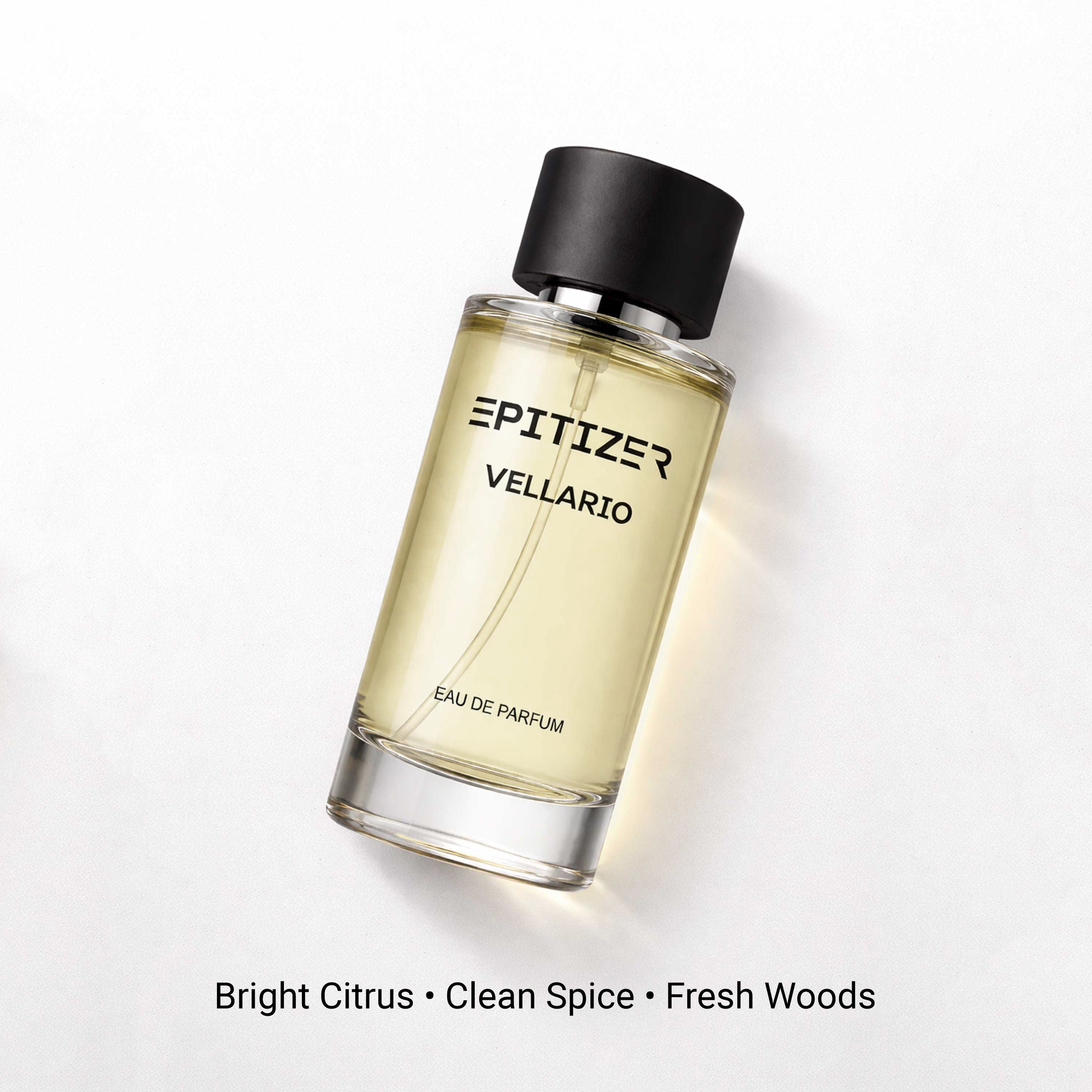 Vellario Eau de Parfum 50 ml | Unisex Fresh Aquatic Woody Perfume | Casual Everyday Fragrance