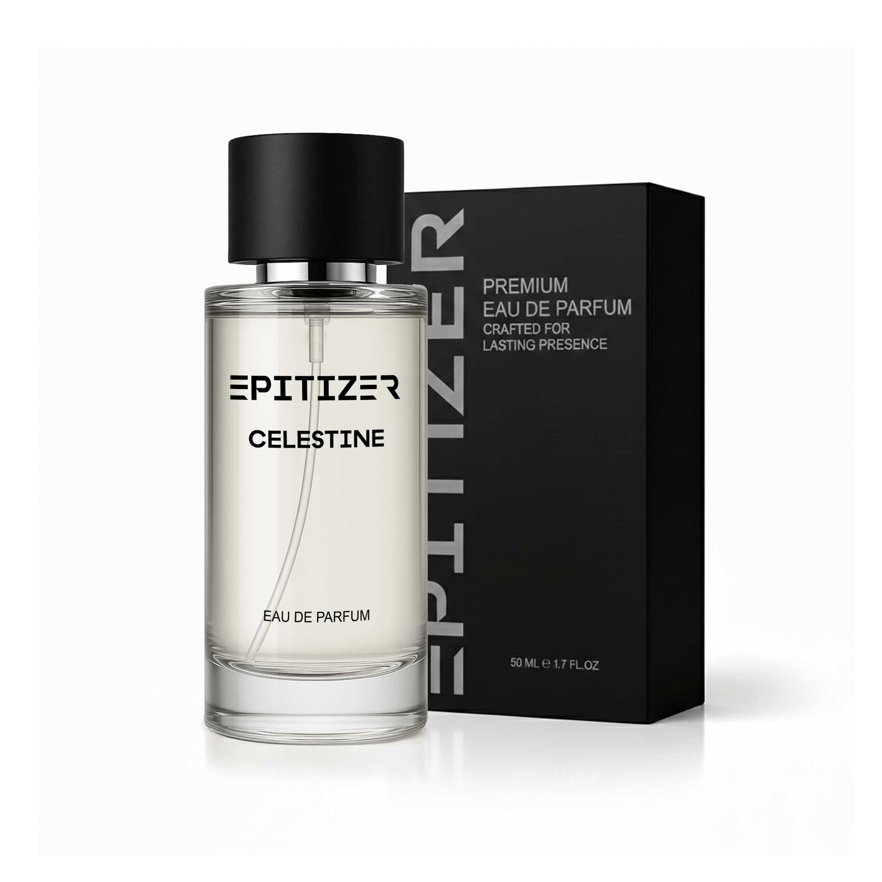 Celestine Eau De Parfum 50 ml | Unisex Sports Perfume | Fresh Aromatic Long-Lasting Fragrance for Active Days