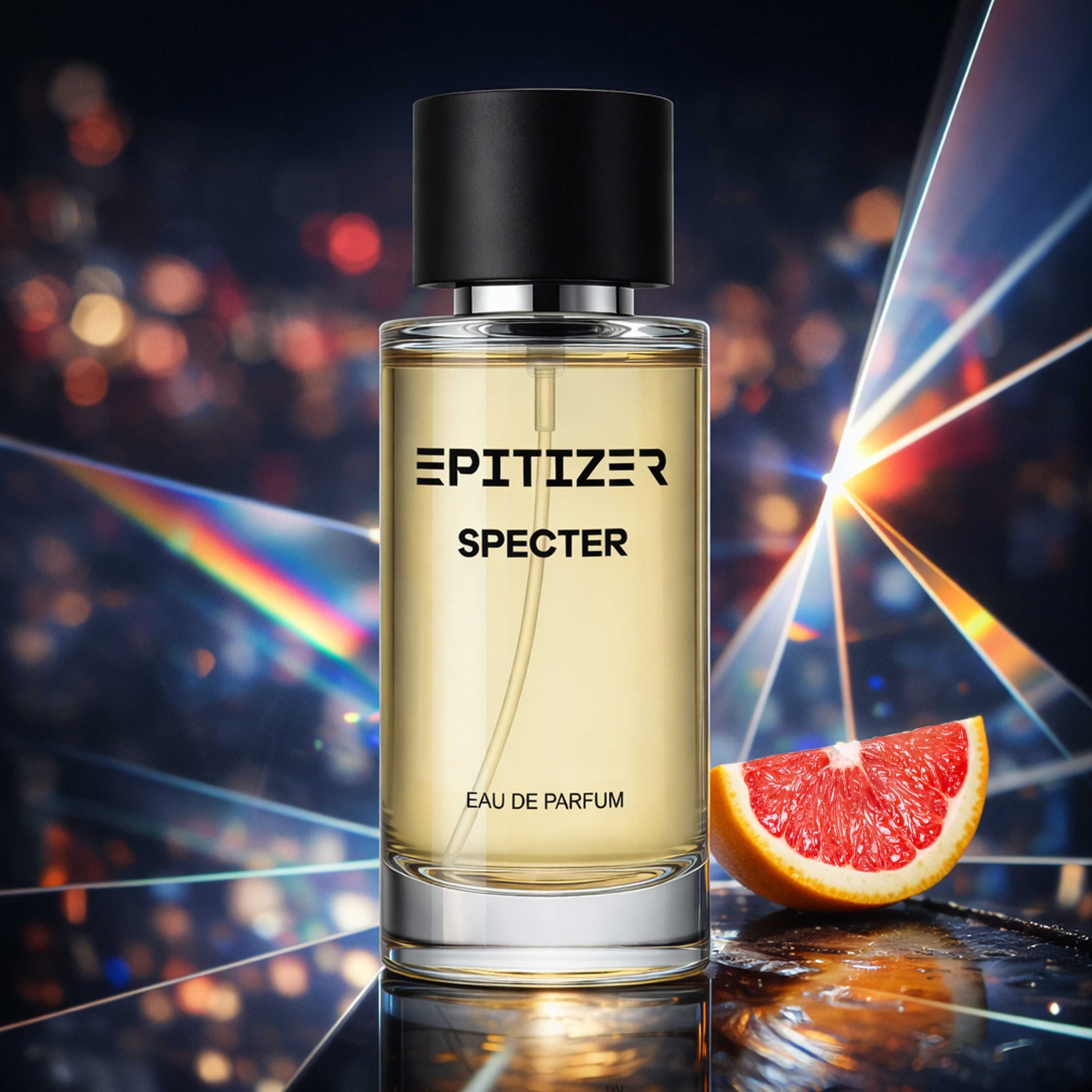 Specter Eau De Parfum 50 ml | Men’s Party & Casual Perfume | Dark Fresh Woody Fragrance for Evening Wear