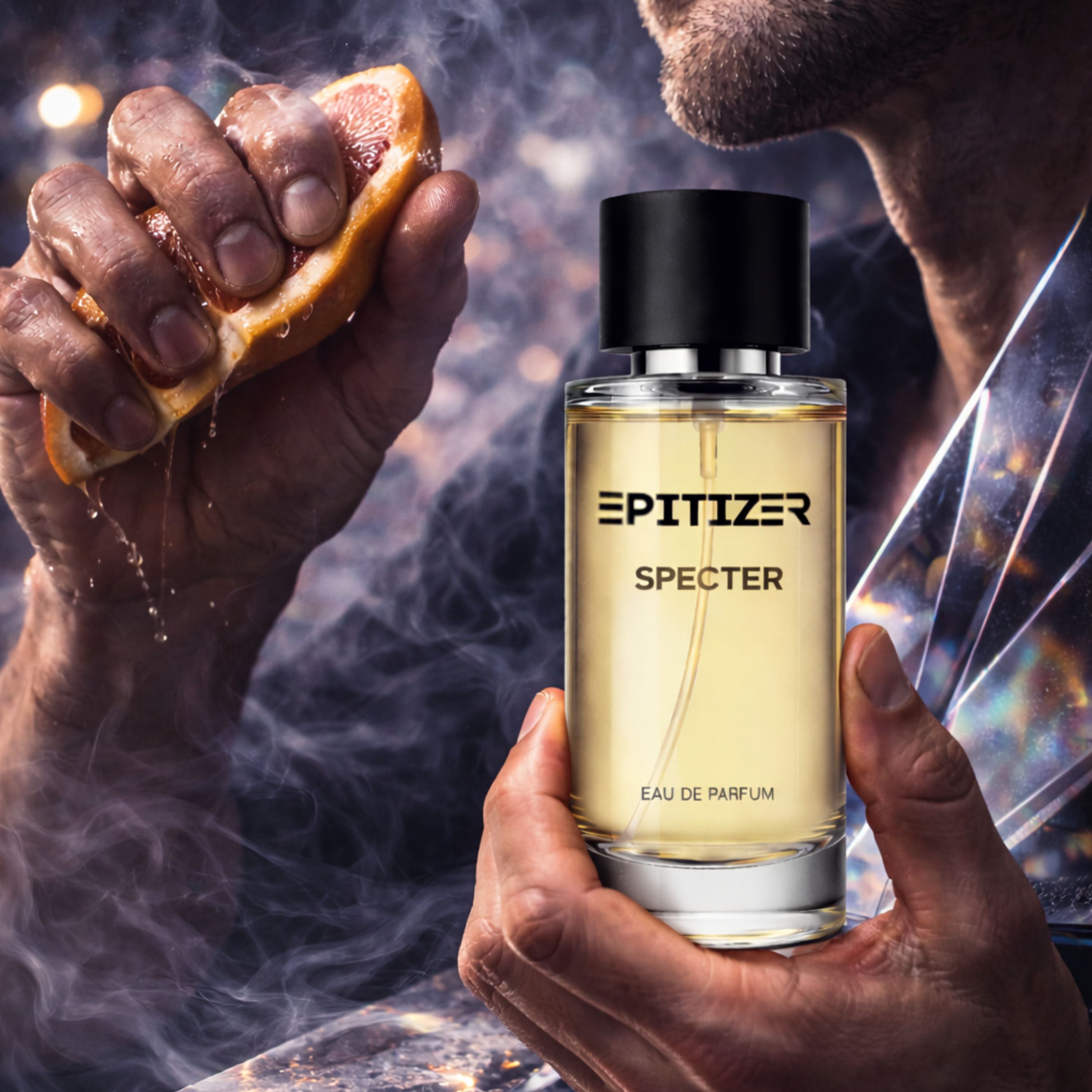 Specter Eau De Parfum 50 ml | Men’s Party & Casual Perfume | Dark Fresh Woody Fragrance for Evening Wear